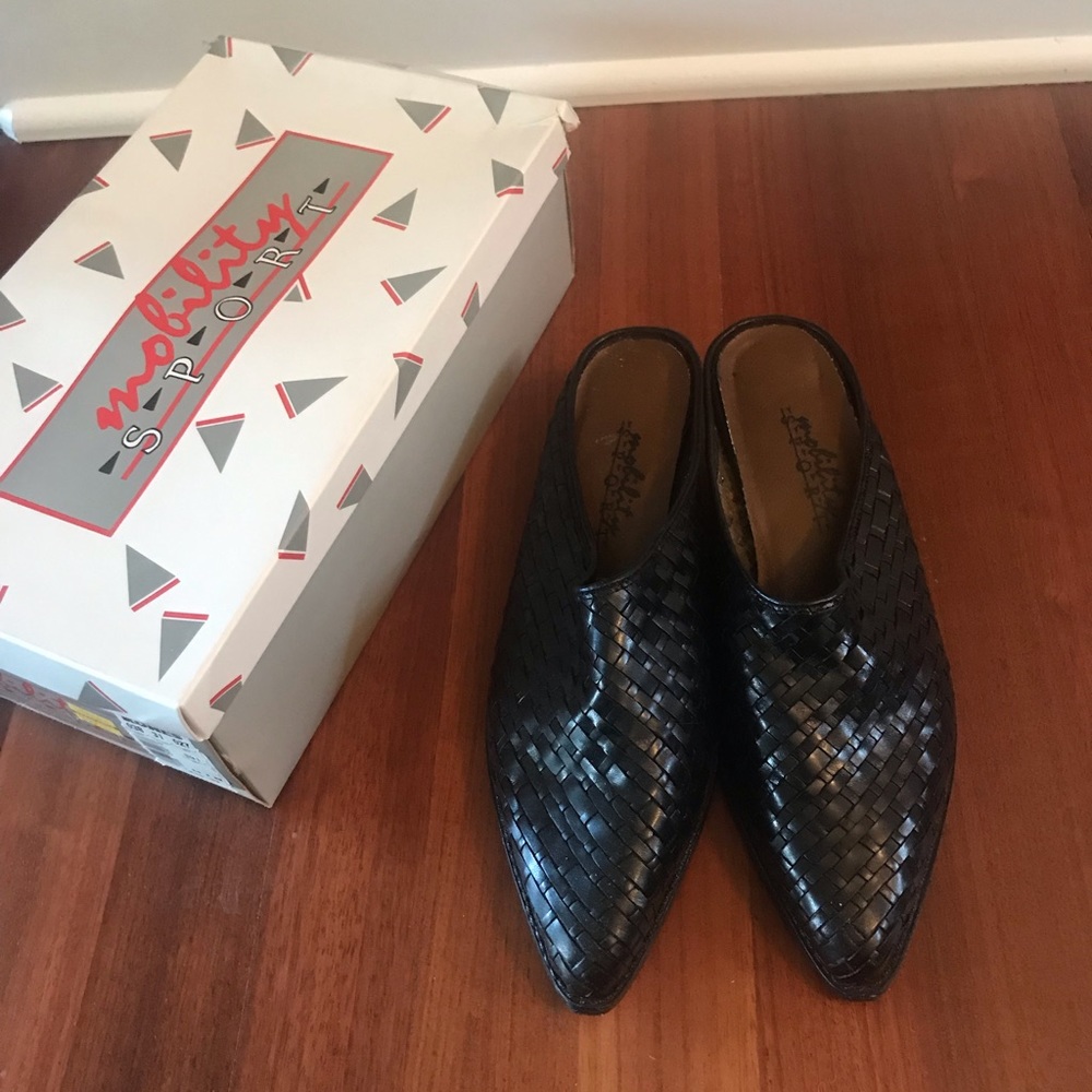 Mobility Sport Black Mules